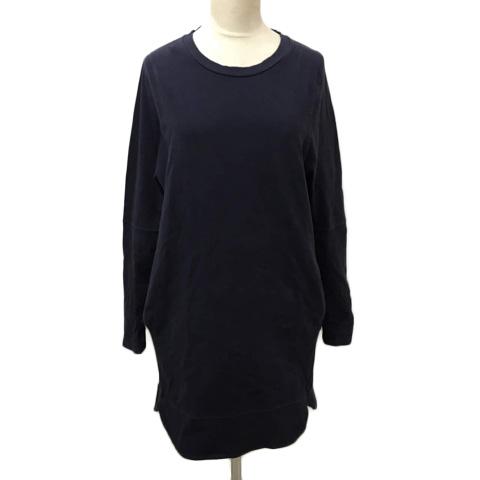 中古 マウジー Moussy ワンピース ミニ スウェット クルーネック 無地 長袖 Free 紺 ネイビー レディースの通販はau Pay マーケット ブランド古着のベクトル