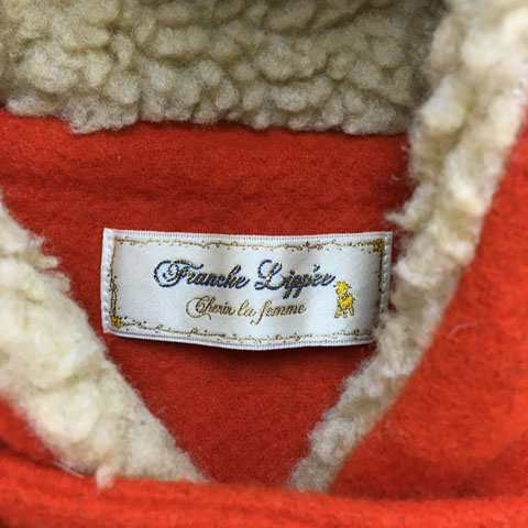 中古】フランシュリッペ コート ダッフルコート ショート丈 無地