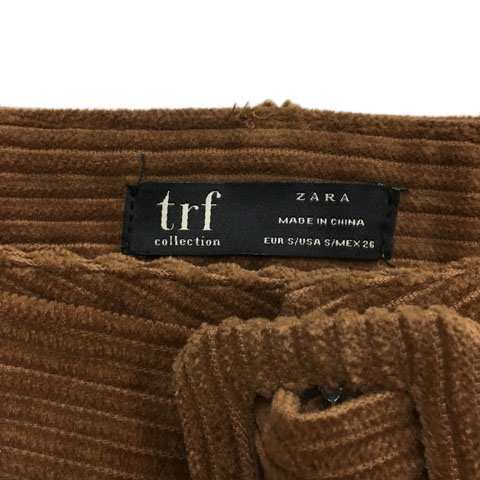 中古】ザラ ZARA trf collection スカート タイト ロング コーデュロイ