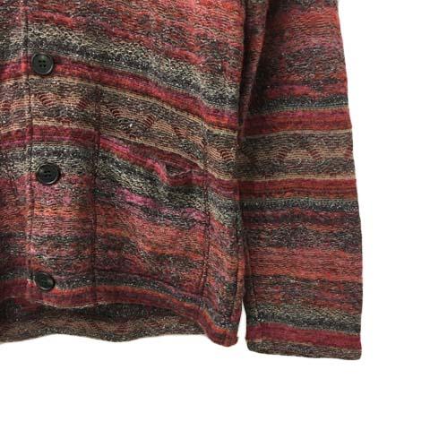 中古】フラジャイス fraguais カーディガン ニット Vネック ミックス 
