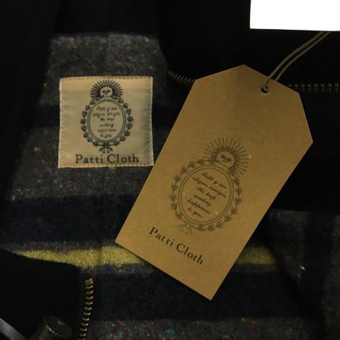 中古】未使用品 パティクロス コート ダッフル ミドル フード ダブル