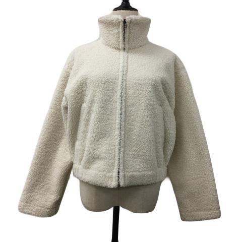 【中古】アーバンリサーチ サニーレーベル AyaKawasaki ジャケット ブルゾン ボア ジップアップ 無地 Free 白の通販は