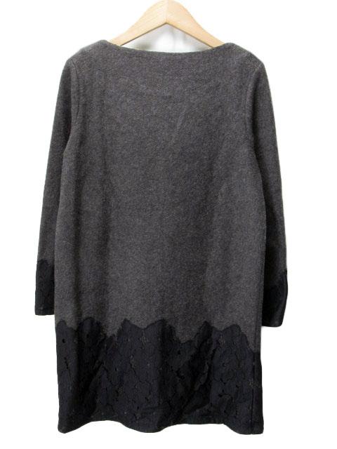 中古 ドゥクラッセ Doclasse ワンピース レース ウール混 M グレー レディース の通販はau Pay マーケット ブランド古着のベクトル