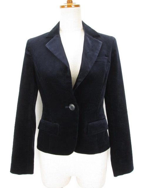中古 ナチュラルビューティーベーシック Natural Beauty Basic ジャケット テーラード ベロア S 紺 ネイビー レディースの通販はau Pay マーケット ブランド古着のベクトル