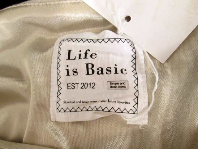 98％以上節約 Life is basic チュニック agapeeurope.org