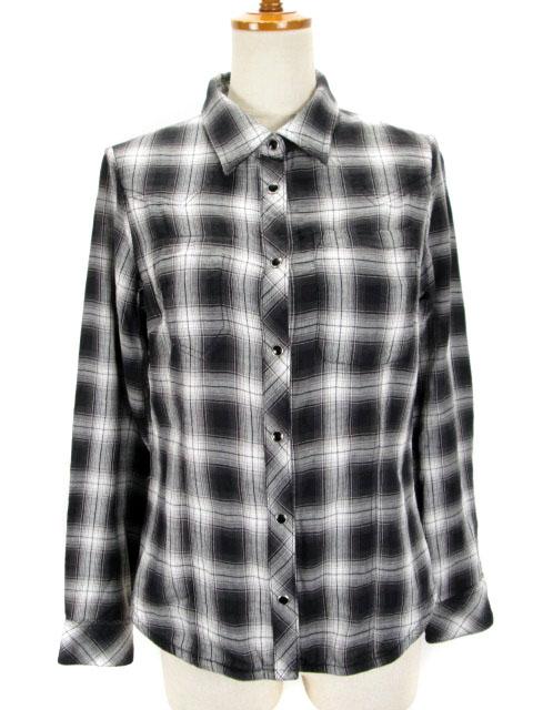 中古 カルバンクラインジーンズ Calvin Klein Jeans シャツ チェック リバーシブル 長袖 L 国内正規 黒 白 レディースの通販はau Pay マーケット ブランド古着のベクトル