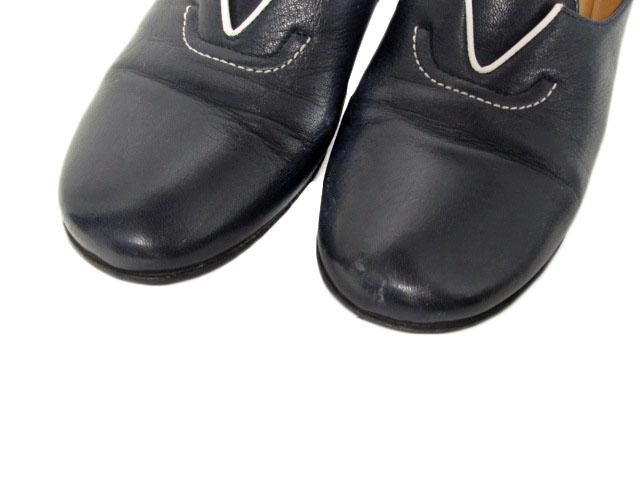 中古 アルカ Alka Flex Tubolare シューズ フラット レザー 35 5 イタリア製 紺 レディースの通販はau Pay マーケット ブランド古着のベクトル