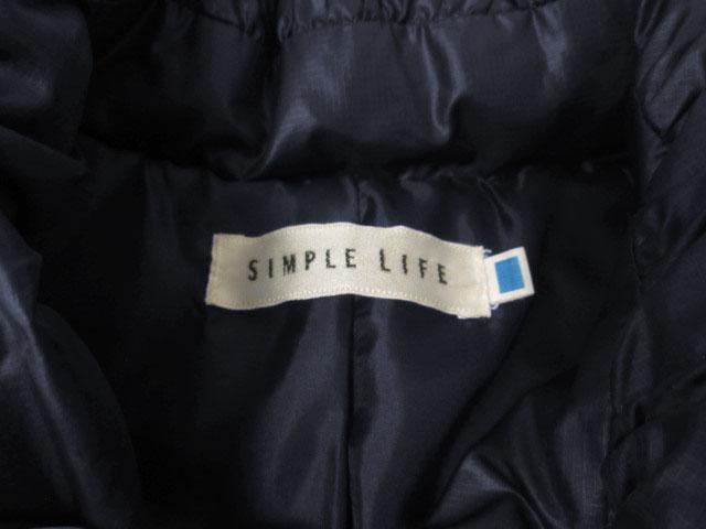 中古 シンプルライフ Simple Life ジャケット ブルゾン ダウン 紺 ネイビー レディースの通販はau Pay マーケット ブランド古着のベクトル