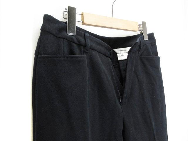 中古 エンスウィート レナウン Ensuite パンツ テーパード センタープレス ストレッチ 6 黒 ブラック レディースの通販はau Pay マーケット ブランド古着のベクトル