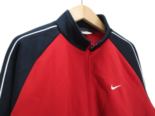 中古 ナイキ Nike ジャケット ウインドブレーカー ジャージ ラグラン 150 国内正規 紺 ネイビー 赤 レッド キッズの通販はau Pay マーケット ブランド古着のベクトル