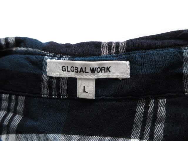 中古】グローバルワーク GLOBAL WORK ワンピース シャツワンピ