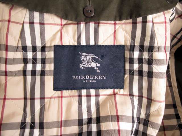 中古】バーバリー BURBERRY コート ステンカラー ライナー