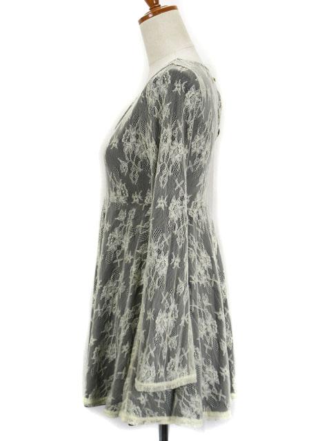 中古 リップサービス Lip Service ワンピース チュニック フレア レース 長袖 白 ホワイトオフホワイト レディースの通販はau Pay マーケット ブランド古着のベクトル