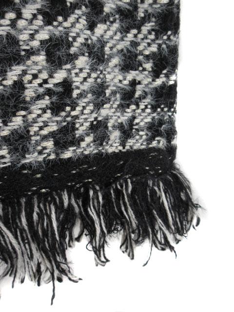 中古 ザラ Zara ベスト プルオーバー ニット 千鳥格子 シャギー フリンジ M 黒 ブラック レディースの通販はau Pay マーケット ブランド古着のベクトル