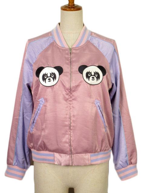 中古 キャンディストリッパー Candy Stripper ジャケット スカジャン Kiss Pepe パンダ 2 ピンク レディースの通販はau Pay マーケット ブランド古着のベクトル