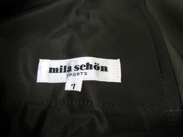 中古】ミラショーン mila schon SPORTS パンツ セミフレア ストレッチ