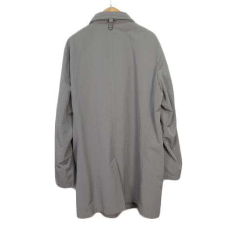中古】アレグリ allegri コート ステンカラー フード 48 グレー 中古】アレグリ allegri コート ステンカラー フード 48 グレー