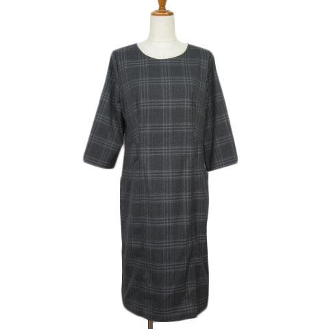 中古 ランズエンド Lands End ワンピース チェック スリット 五分袖 11 グレー レディースの通販はau Pay マーケット ブランド古着のベクトル