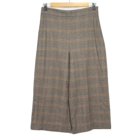 Zara チェックバミューダスカート 新品 ZARA(ザラ) チェック スカート バミューダ パンツ zara ザラ