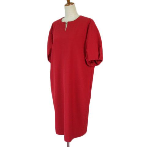 中古 ドゥクラッセ Doclasse ライトwクロス コクーンワンピース 11 赤 レッド レディースの通販はau Pay マーケット ブランド古着のベクトル