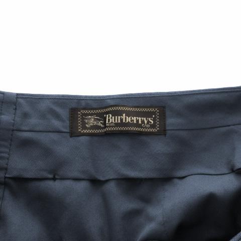 【中古】バーバリーズ Burberrys スーツ ジャケット テーラード パンツ センタープレス 96-84 国内正規 青 メンズ_8