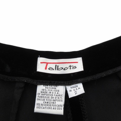 Talbots シルク入りウールパンツ　USA製