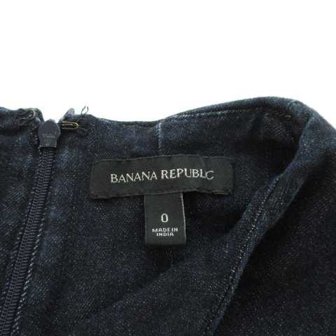 中古】バナナリパブリック BANANA REPUBLIC ワンピース タイト デニム