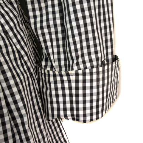 中古】クレージュ courreges トレンチコート ギンガムチェック