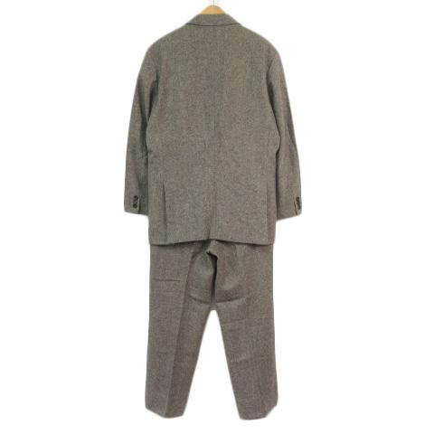 【中古】GEE GELLAN ジーゲラン スーツ ジャケット パンツ ウール カシミヤ 46 85 グレー メンズ_1