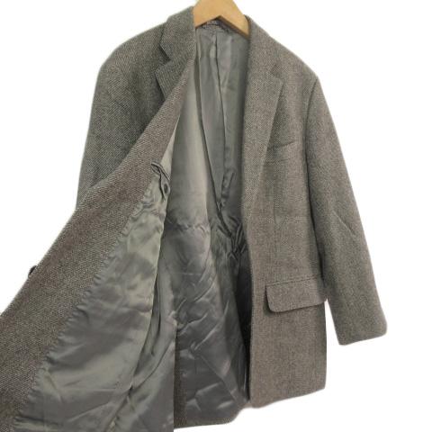 【中古】GEE GELLAN ジーゲラン スーツ ジャケット パンツ ウール カシミヤ 46 85 グレー メンズ_3