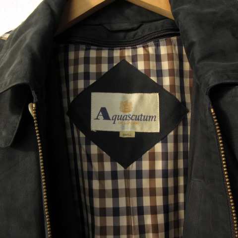 中古】アクアスキュータム AQUASCUTUM ジャケット フェイクスエード