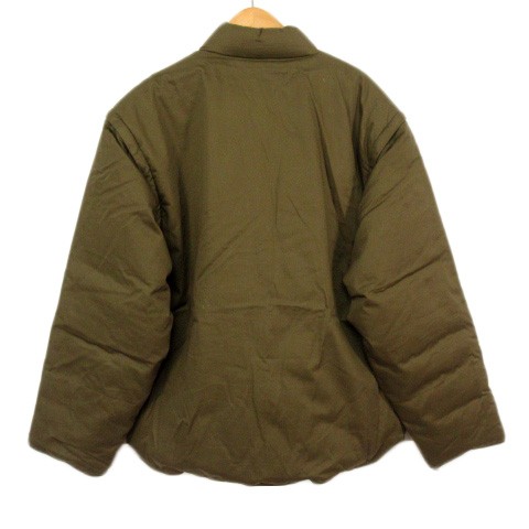 【中古】ジェイクルー J.CREW 90s ビンテージ ライナー ジャケット ベスト 2way ダックダウン L カーキ メンズ｜au PAY  マーケット