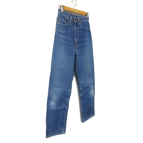 【中古】リーバイス Levi's W518-0217 90s 日本製 パンツ ジーンズ デニム ハイウエスト 29 青 ブルー レディース｜au  PAY マーケット