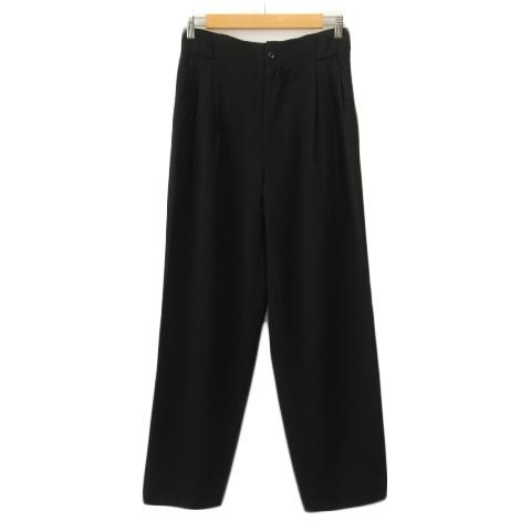 【中古】ジャンニヴェルサーチ ヴェルサーチェ GIANNI VERSACE ヴィンテージ パンツ ワイド テーパード 46 レディース