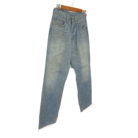 【中古】リーバイス Levi's 501 03年 フィリピン製 パンツ ジーンズ デニム ボタンフライ 31 青 ブルー メンズ｜au PAY  マーケット