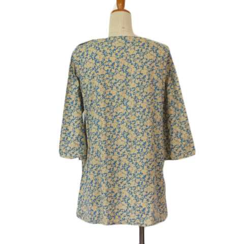 中古】ゴールデンベア GOLDEN BEAR カットソー チュニック 花柄