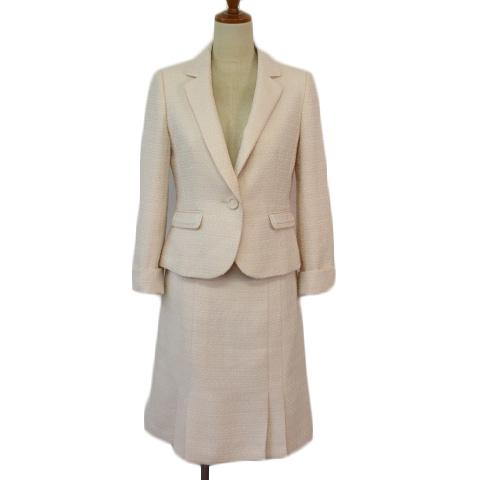 中古】マルイ アールユー ru スーツ ジャケット スカート ツイード 7  