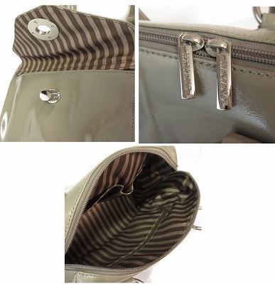 HAMANO グレー レザー ショルダーバッグ 10-70277-m-01-pl.jpg