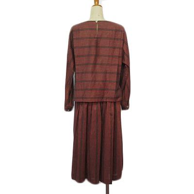 【中古】クロエ CHLOE ヴィンテージ スーツ セットアップ ボーダー ブラウス スカート 40 国内正規 レディース 中古】クロエ CHLOE ヴィンテージ スーツ セットアップ ボーダー