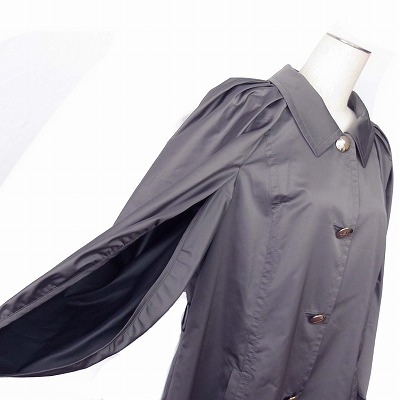 中古】エスカーダ ESCADA スプリングコート デザインスリーブ 38
