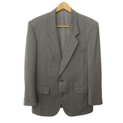 【中古】クリスチャンディオール Christian Dior 90s スーツ セットアップ 2ボタン グレー メンズ_3