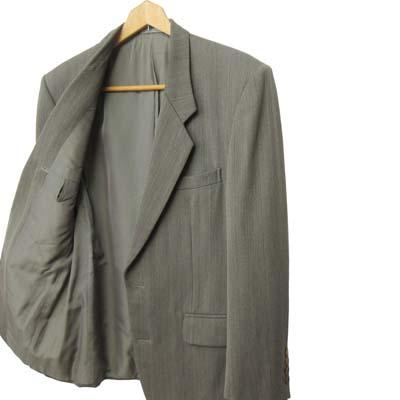 【中古】クリスチャンディオール Christian Dior 90s スーツ セットアップ 2ボタン グレー メンズ_4