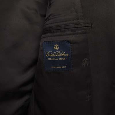 【中古】ブルックスブラザーズ BROOKS BROTHERS Savile Clifford スーツ セットアップ 茶 ブラウン メンズ_2