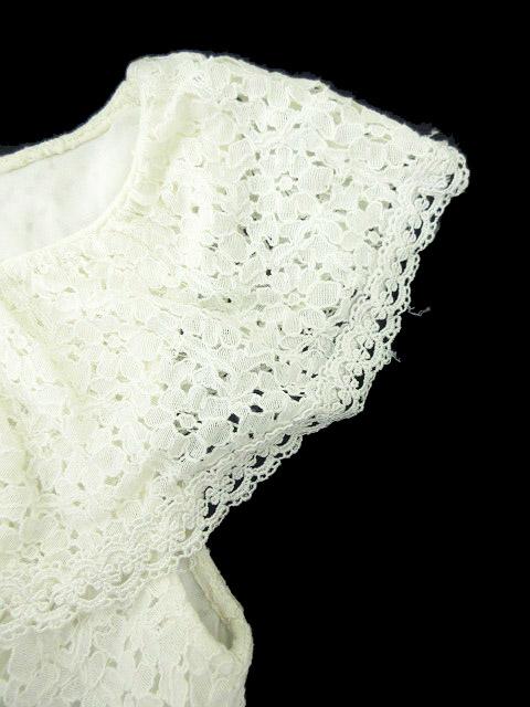 中古 ワンアフター アナザー ナイスクラップ ワンピース ミニ レース ノースリーブ 刺繍 花柄 白 ホワイト Yk8 レディースの通販はau Pay マーケット ブランド古着のベクトル