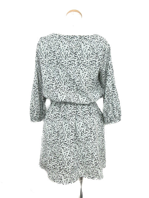 中古 アパートバイローリーズ Apart By Lowrys ワンピース 長袖 ひざ丈 総柄 M 青 ブルー Rt5 レディースの通販はau Wowma ブランド古着のベクトル