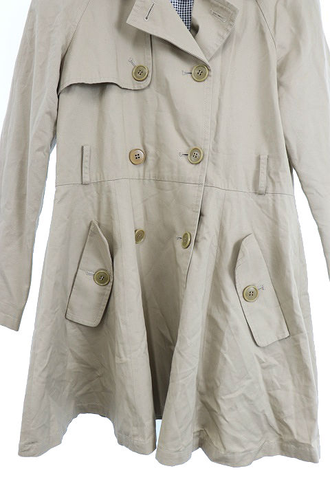 中古 バナーバレット Banner Barrett コート ロング トレンチ ベルト 長袖 38 ベージュ Ri30 レディースの通販はau Pay マーケット ブランド古着のベクトル