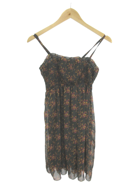 中古 シップス Ships ワンピース ひざ丈 キャミソール 総柄 緑 グリーン Yt15 レディースの通販はau Pay マーケット ブランド古着のベクトル