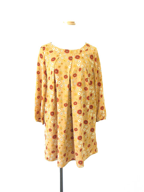 中古 アパートバイローリーズ Apart By Lowrys ワンピース ひざ丈 花柄 長袖 M オレンジ Ms レディースの通販はau Pay マーケット ブランド古着のベクトル