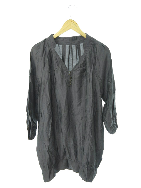 中古 アパートバイローリーズ Apart By Lowrys ワンピース ひざ丈 Vネック 長袖 シースルー M グレー レディースの通販はau Pay マーケット ブランド古着のベクトル