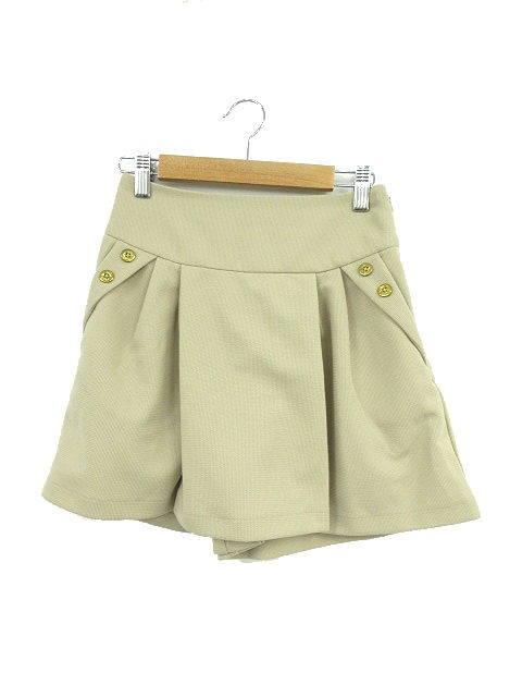 中古】オペークドットクリップ パンツ キュロット 36 ベージュ /YK29 レディースの通販はau PAY マーケット  ブランド古着のベクトル